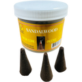 Sandalwood Cone Incense - Fresh Hand Made