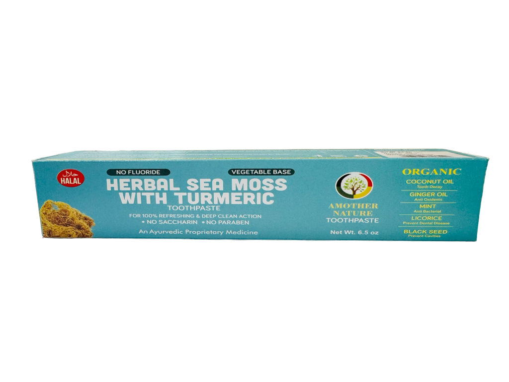Herbal Sea Moss & Turmeric Toothpaste