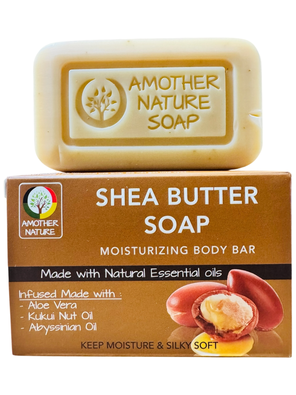 Shea Butter Soap- Moisturizing Body Bar -(2 Pieces)