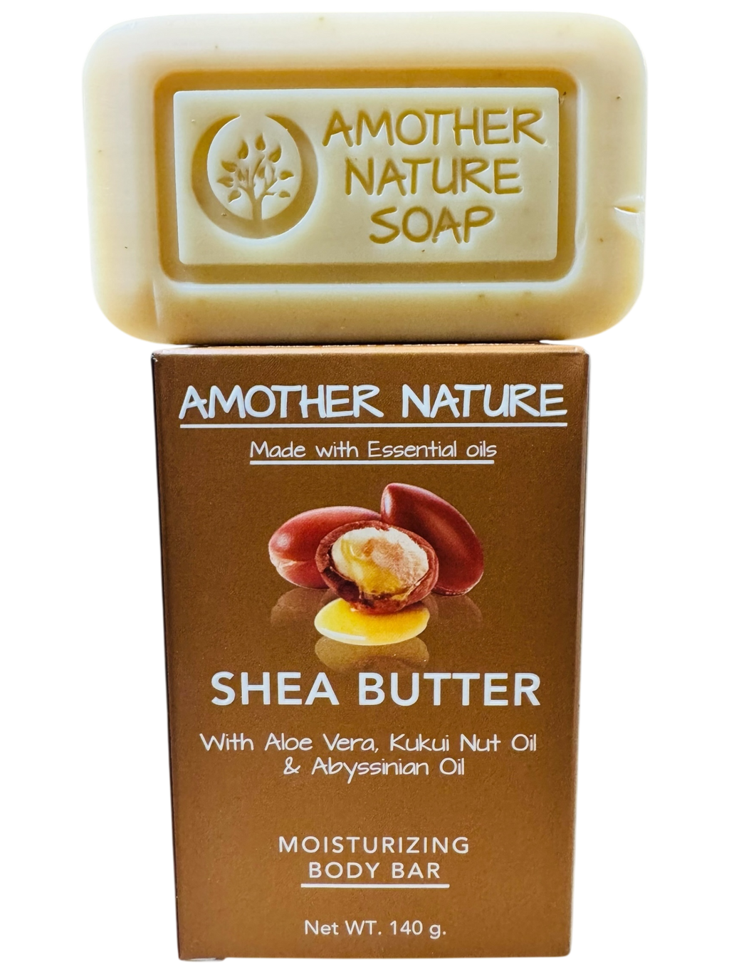 Shea Butter Soap- Moisturizing Body Bar -(2 Pieces)