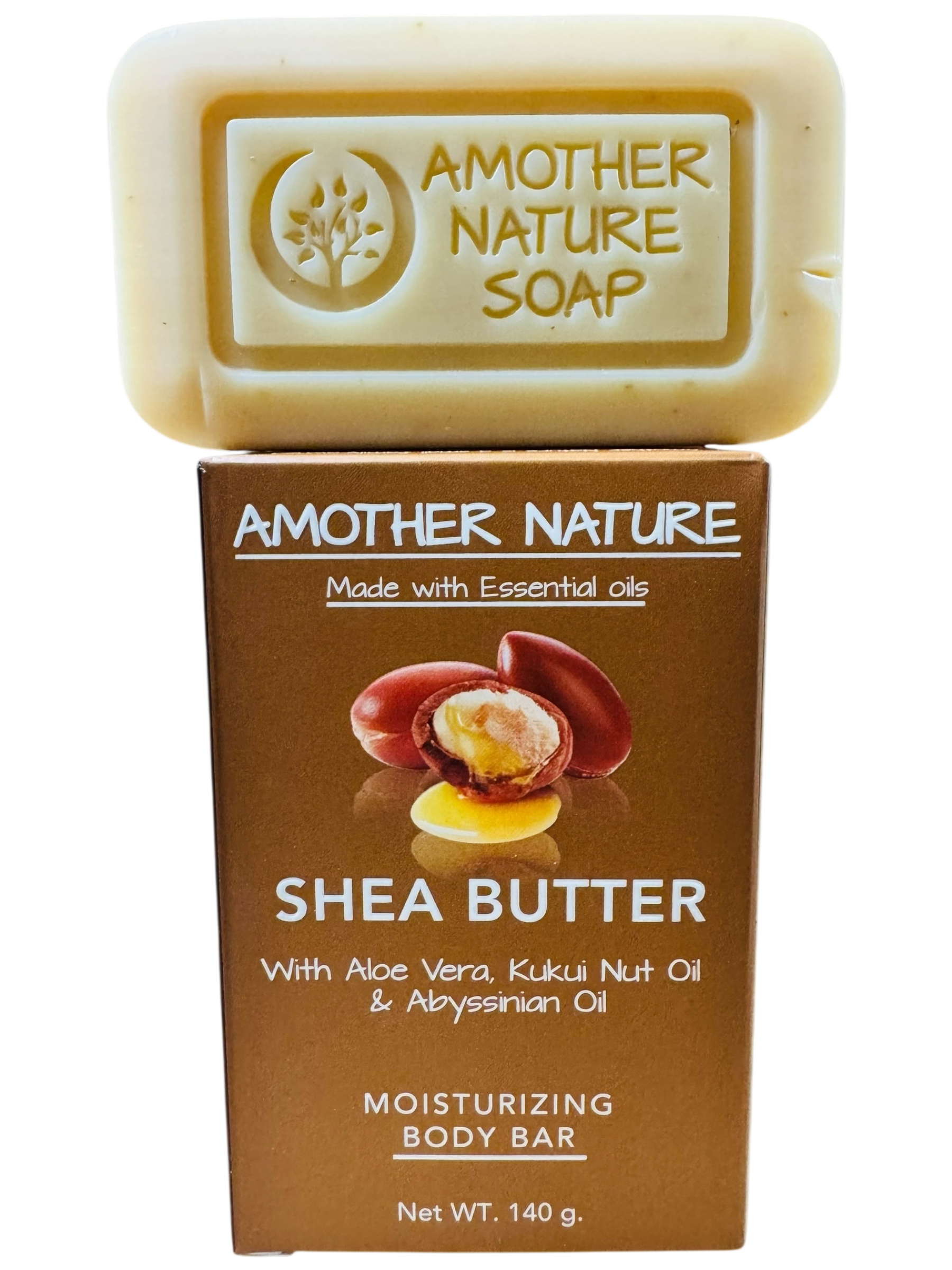 Shea Butter Soap- Moisturizing Body Bar -(2 Pieces)