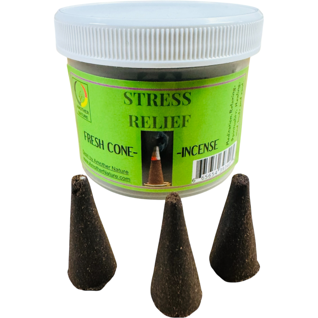 Stress Relief Cone Incense - Fresh Hand Made