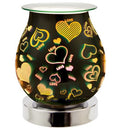 3D Extra Fancy Touch Electric Oil Burner (Heart Design)