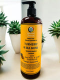Turmeric & Sea Moss -Body Lotion Infuse with Ginger Essential Oil