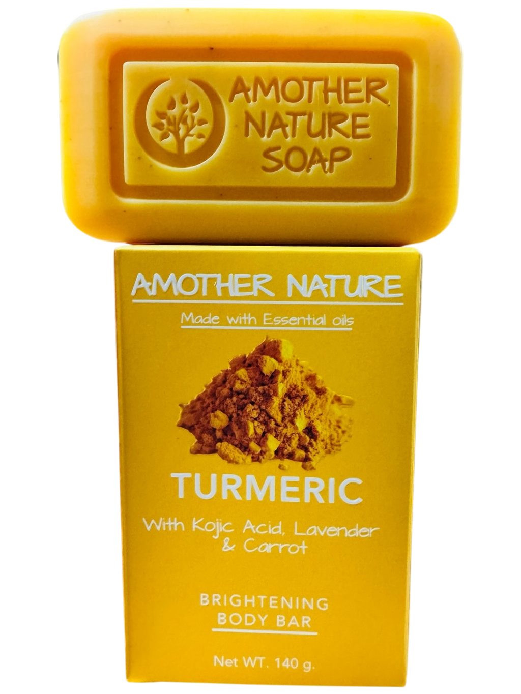 Turmeric Soap -Brightening Body Bar -(2 Pieces)