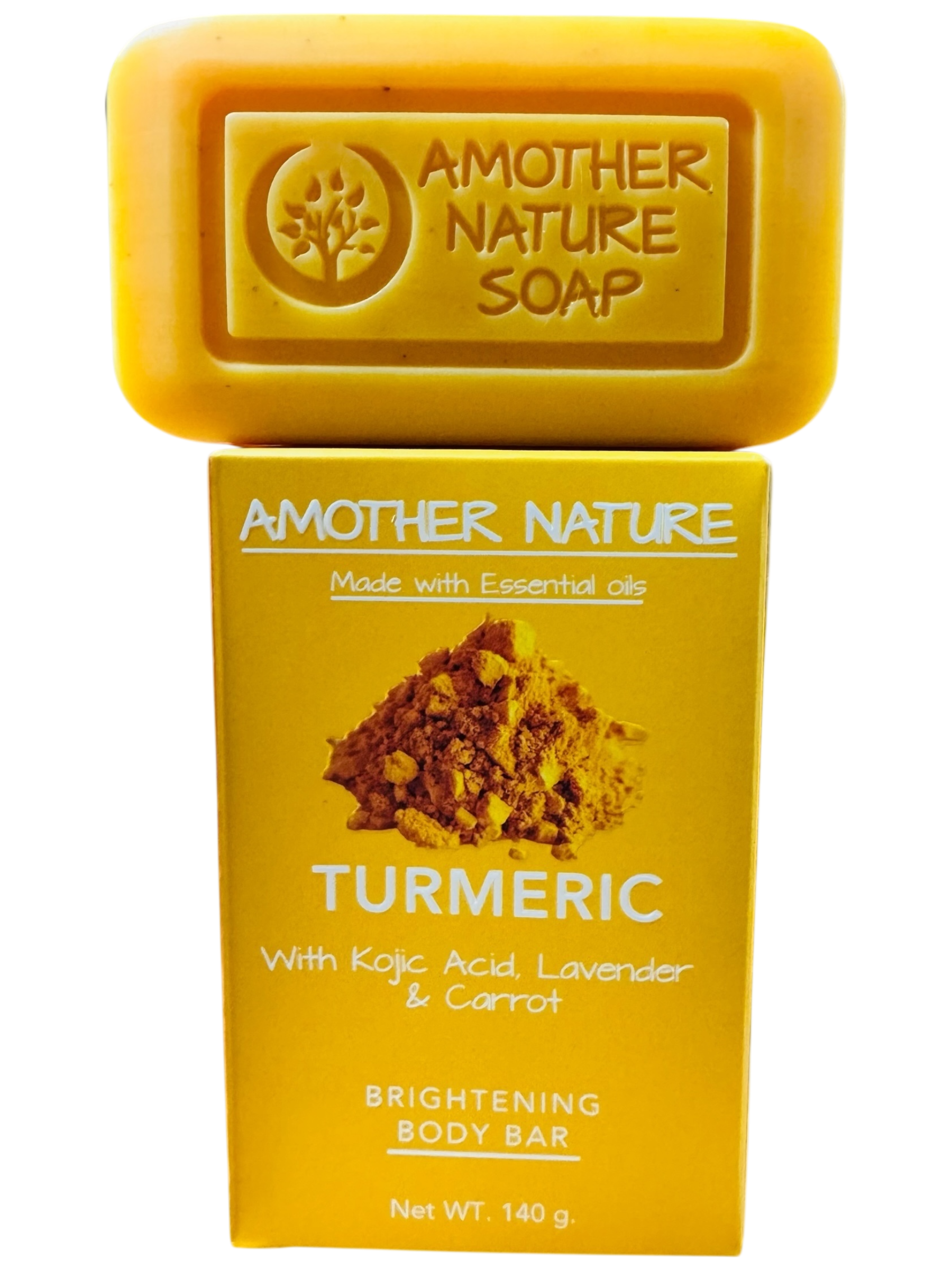 Turmeric Soap -Brightening Body Bar -(2 Pieces)