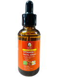 Vitamin C Facial Serum -Infuse with Green Tea, Lemon & Papaya