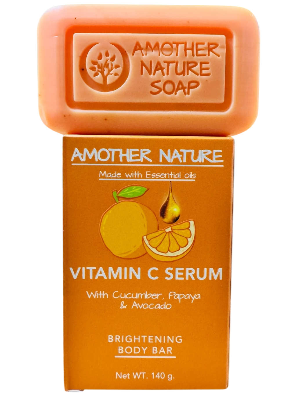 Vitamin C Serum Soap -Brightening Body Bar -(2 Pieces)