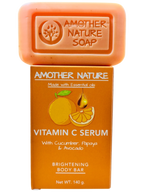 Vitamin C Serum Soap -Brightening Body Bar -(2 Pieces)