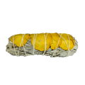 Yellow Petal White Sage Smudge -(2 Pieces)