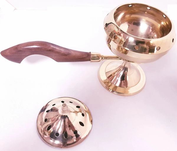 Resin Burner Vintage Style with Handle -(Large Size)